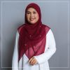 Bawal NADEERA In BLACK | Anti-Slip Cotton Voile | Bidang 45 - Image 2