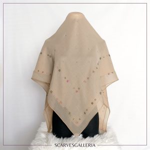 Bawal AMORA | Anti-Slip Cotton Voile | Bidang 45