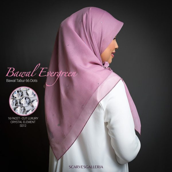 BAWAL EVERGREEN 66 CRYSTAL BIDANG 50 & 55
